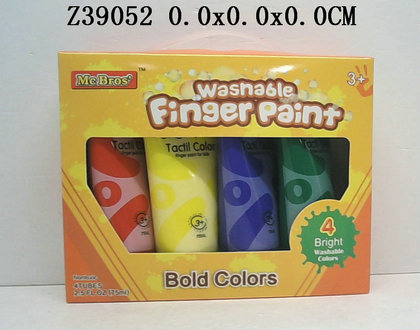 Washable finger paint
